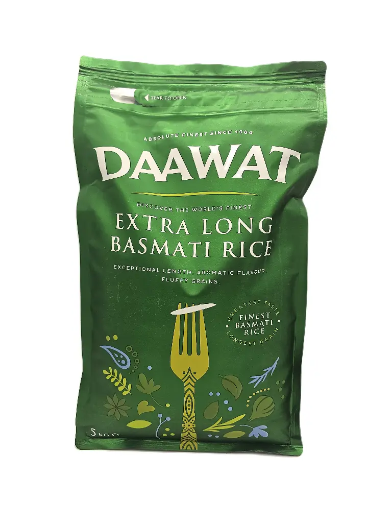 Daawat Extra Long Basmati Rice 5kg