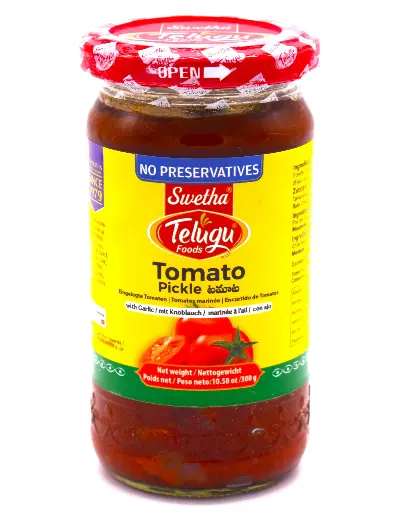 Telugu - Tomato Pickle with Garlic 300g